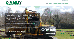 Desktop Screenshot of omalley-groundworks.co.uk